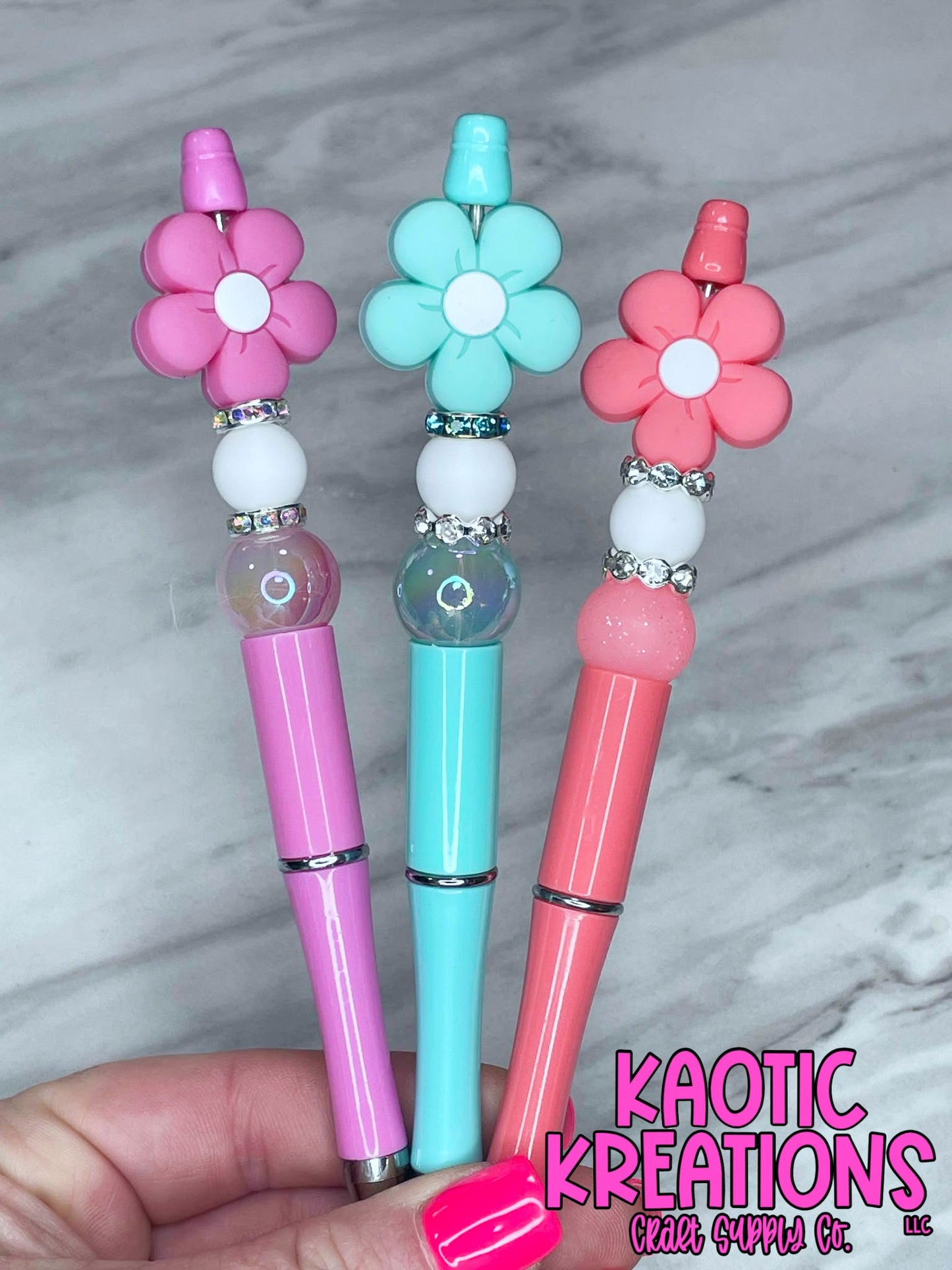 *KAELANN'S KREATION* PRE-MADE BEADED PEN BUNDLE #1