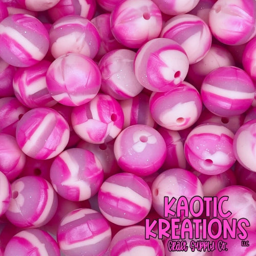 15MM HOT PINK/LIGHT PINK SWIRL (1ct)