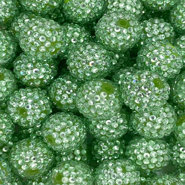 #16 20MM RHINESTONE ACRYLIC SPRUCE (1ct)