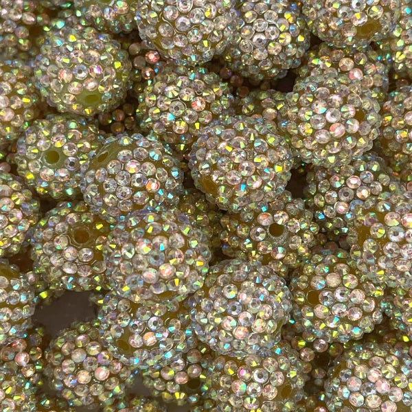 #34 20MM RHINESTONE ACRYLIC BOSS BABE (1ct)