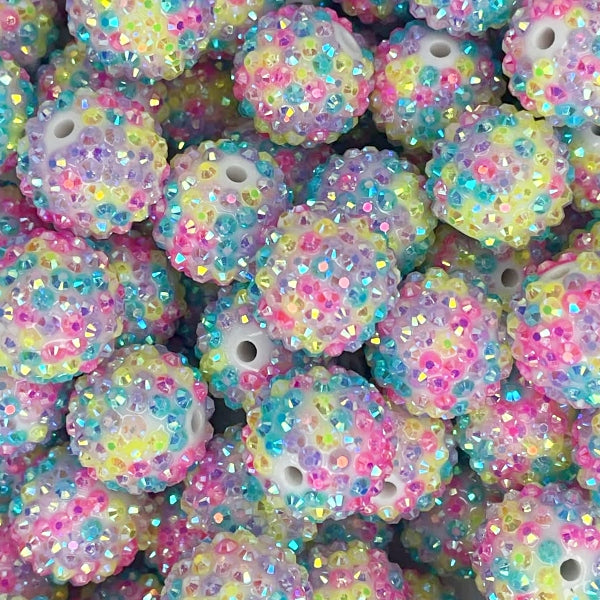 #42 20MM RHINESTONE ACRYLIC CONFETTI (1ct)