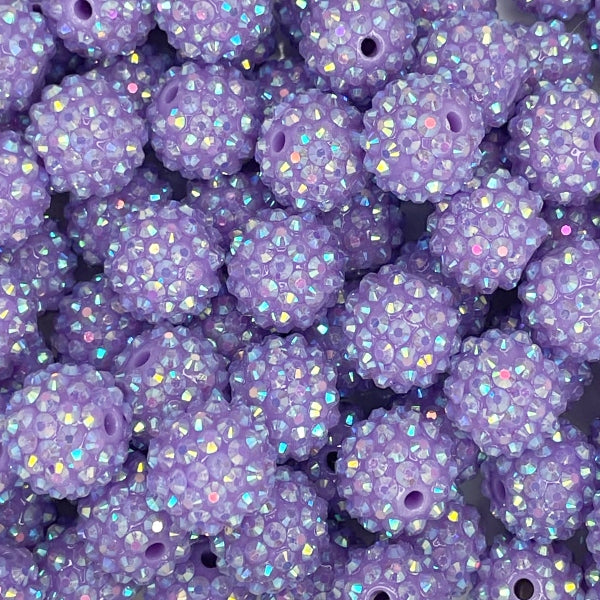 #25 16MM RHINESTONE ACRYLIC TANGLED (1ct)