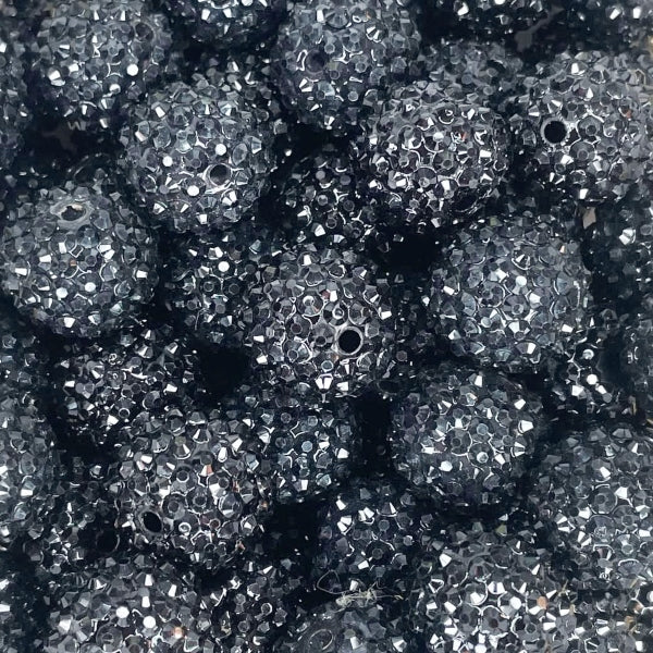 #6 20MM RHINESTONE ACRYLIC ONYX (1ct)