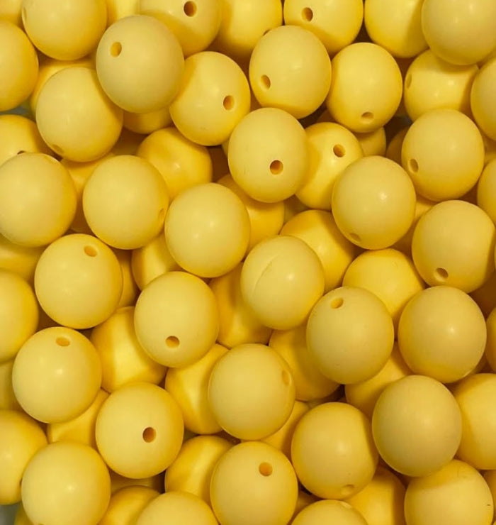 #252 MINION YELLOW 15MM SOLID (1ct)