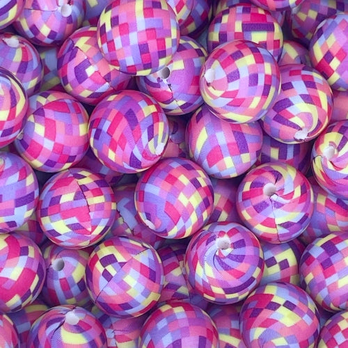 P670 RETRO DISCO 15MM PRINT (1ct)
