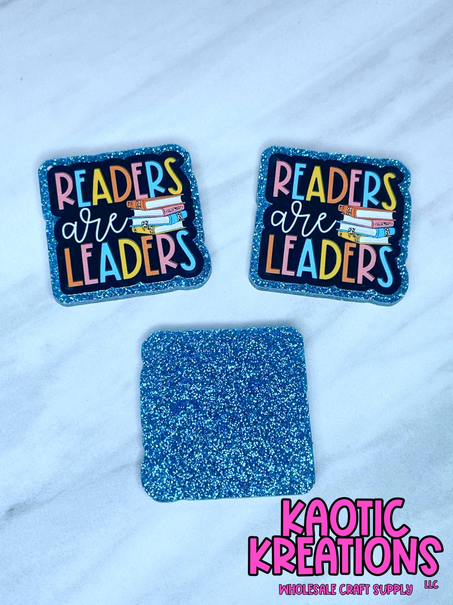 FLATBACK ACRYLIC READERS ARE LEADERS F31 (1ct)