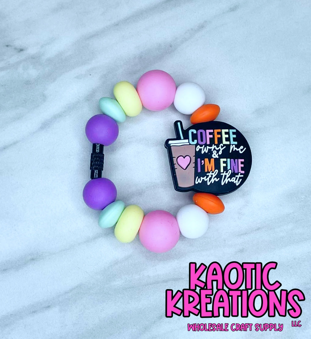 PRE-MADE BEADED CUP CHARM ACCESSORY CC20