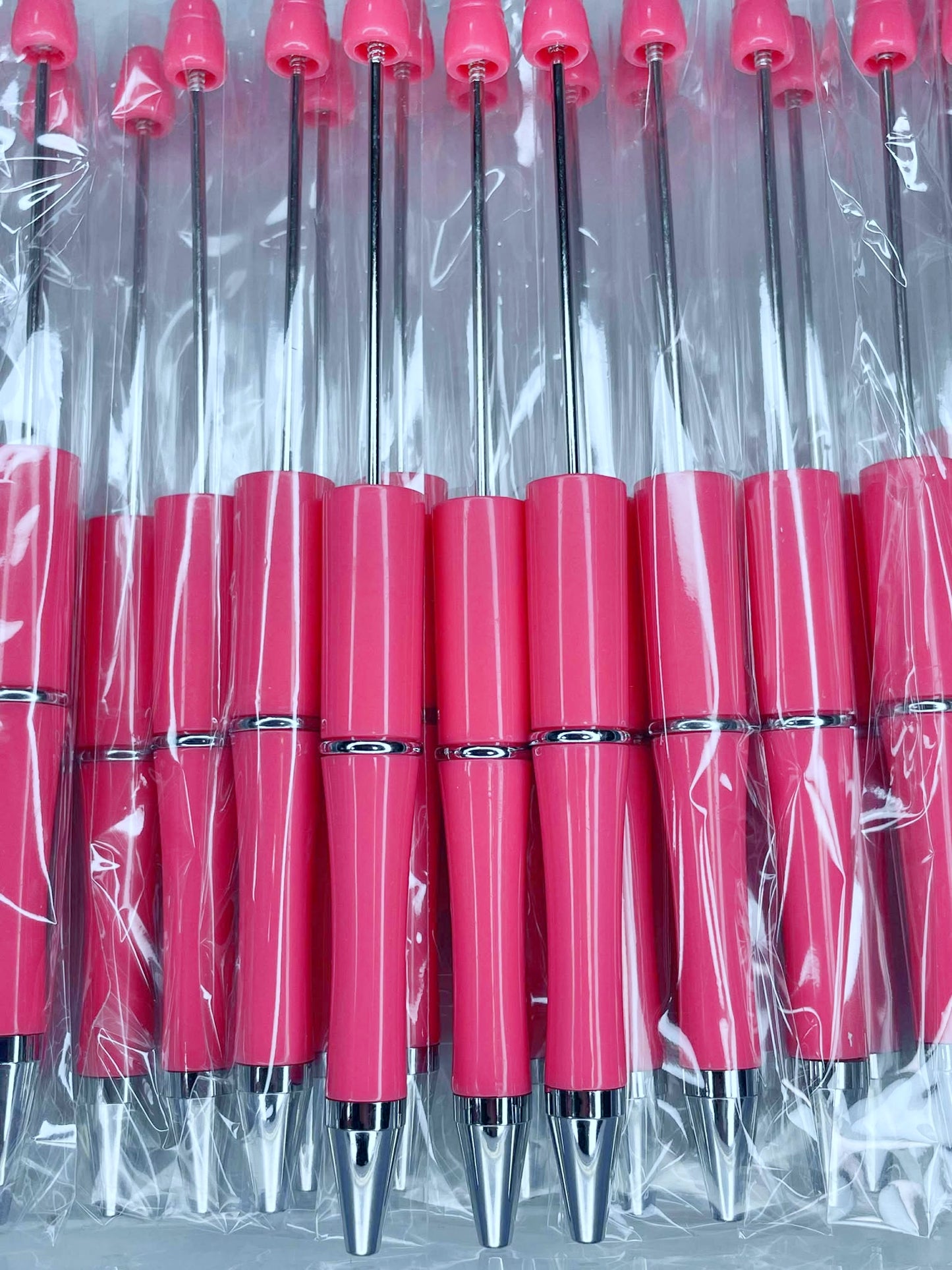 BEADABLE PLASTIC PEN SOLID TANNED BARBIE B20 (1ct)