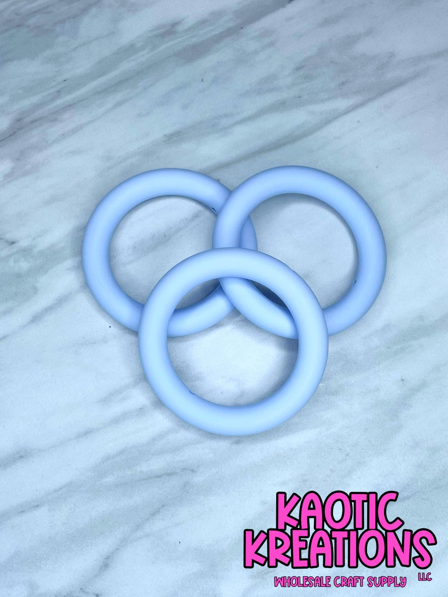 65MM SILICONE RING - GLACIER (1ct)