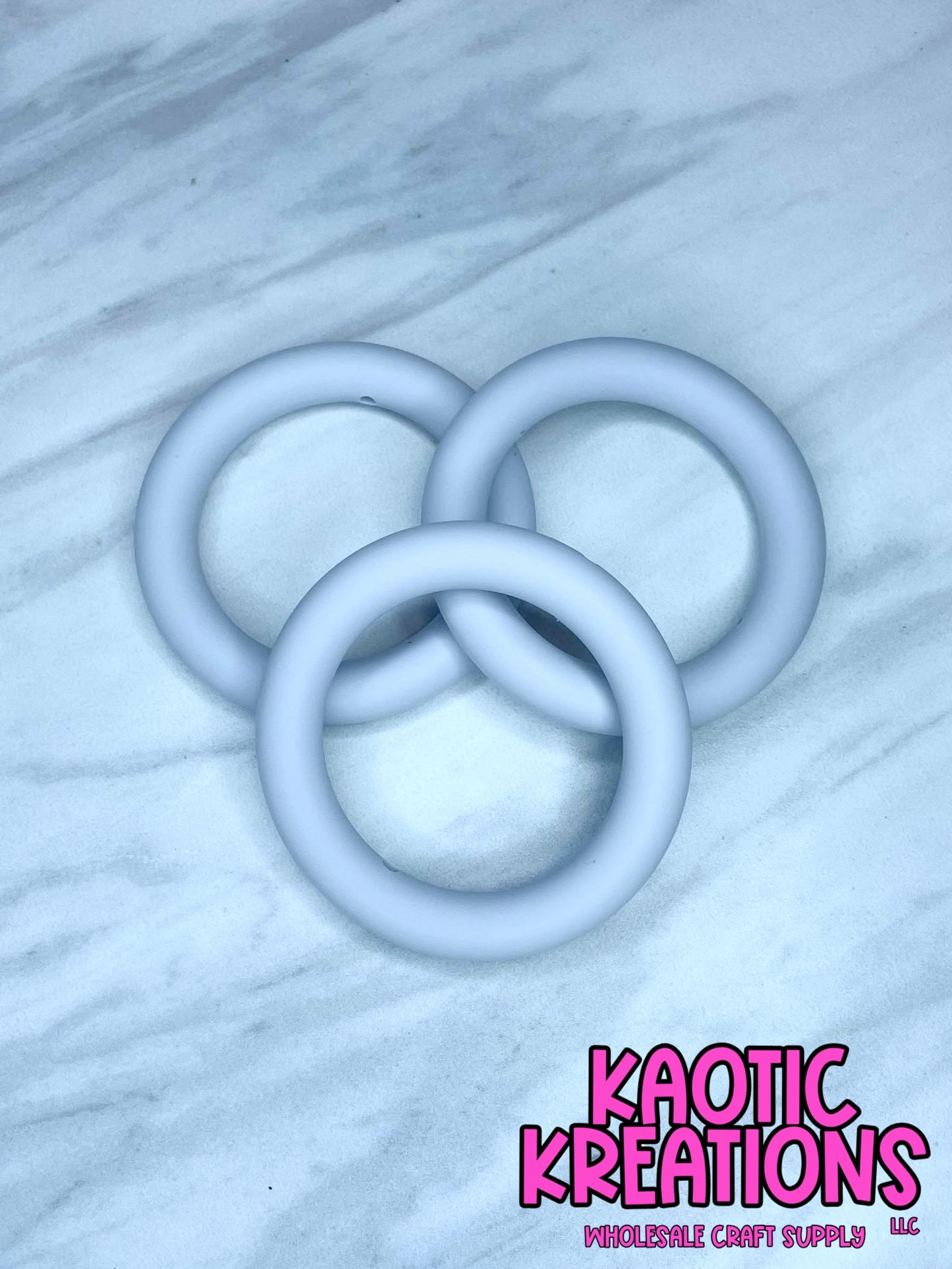 65MM SILICONE RING - HAZE (1ct)