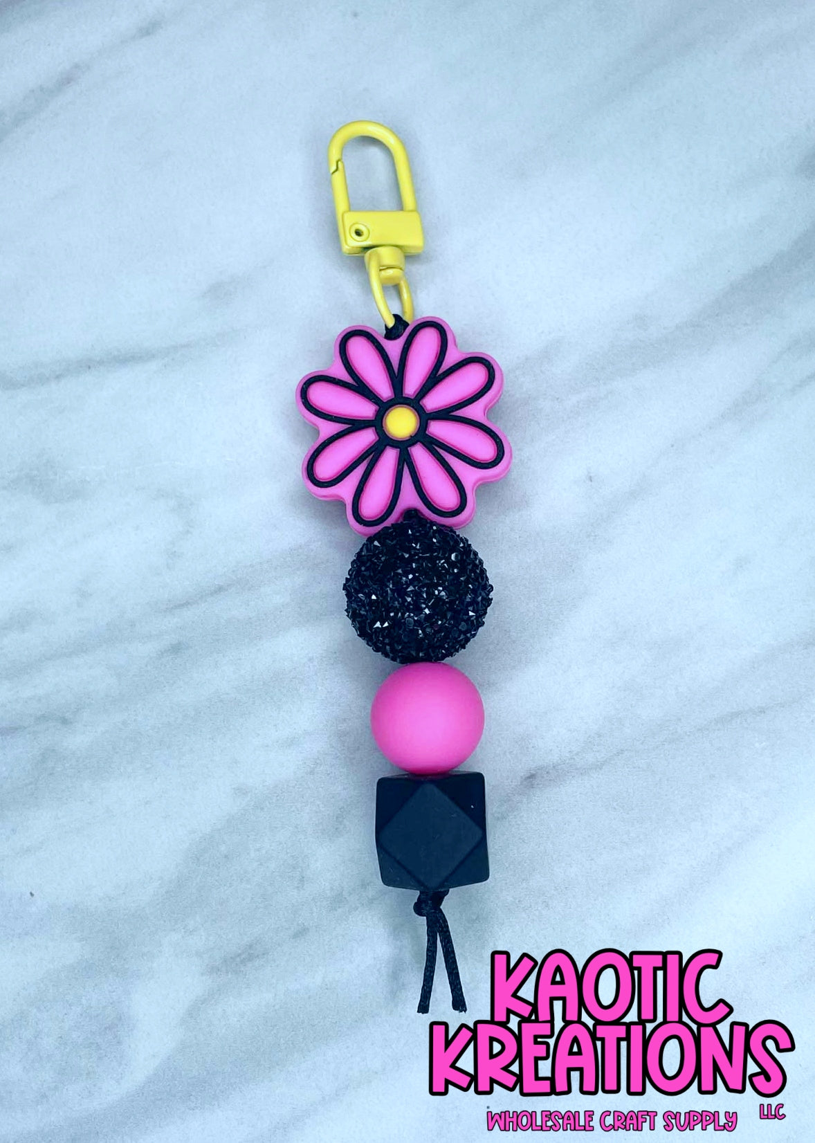 PRE-MADE BEADED CUP CHARM / KEYCHAIN ATTACHMENT CC24