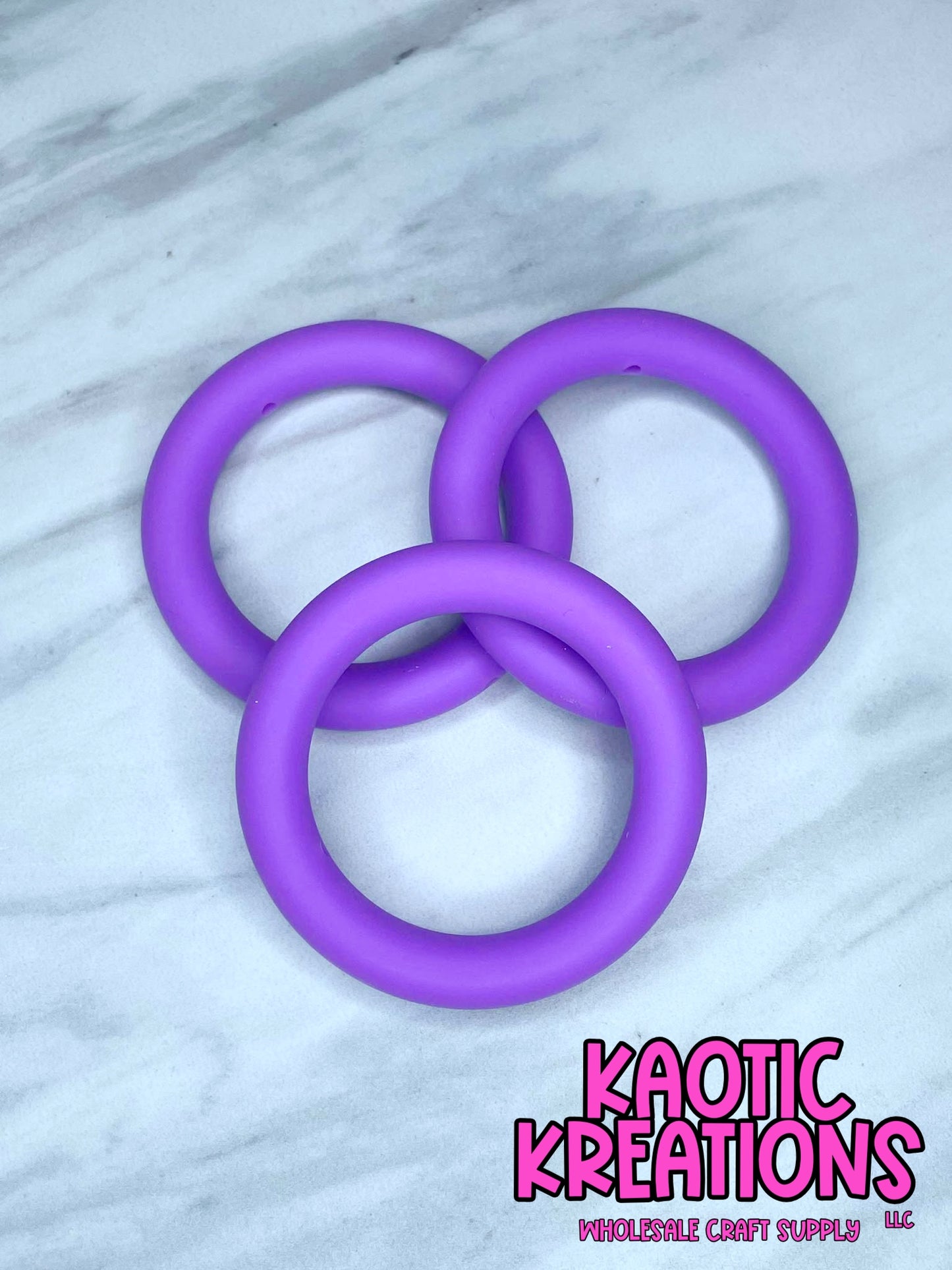 65MM SILICONE RING - ORCHID (1ct)