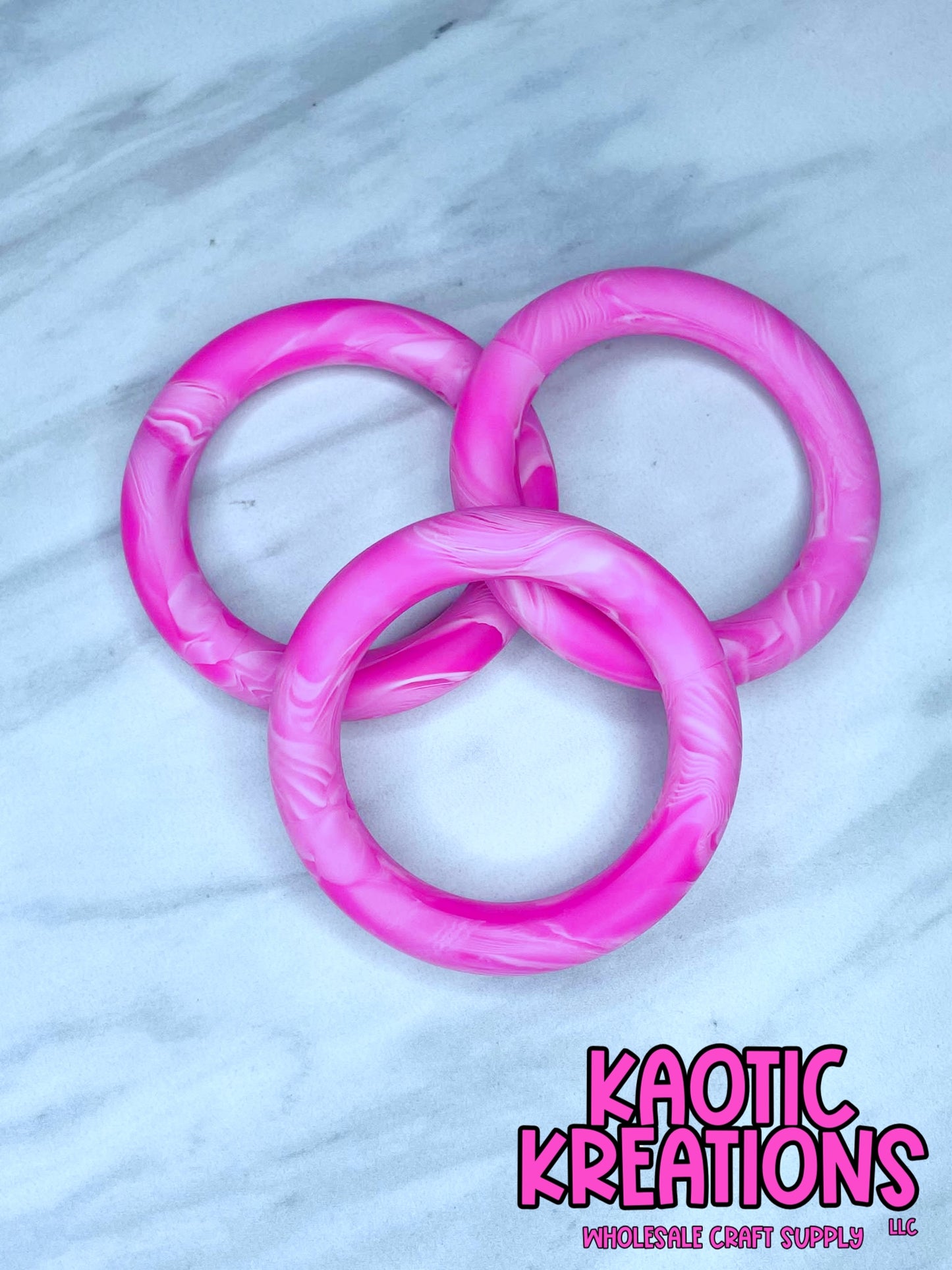 65MM SILICONE RING - THAT'S HAWT MARBLE (1ct)