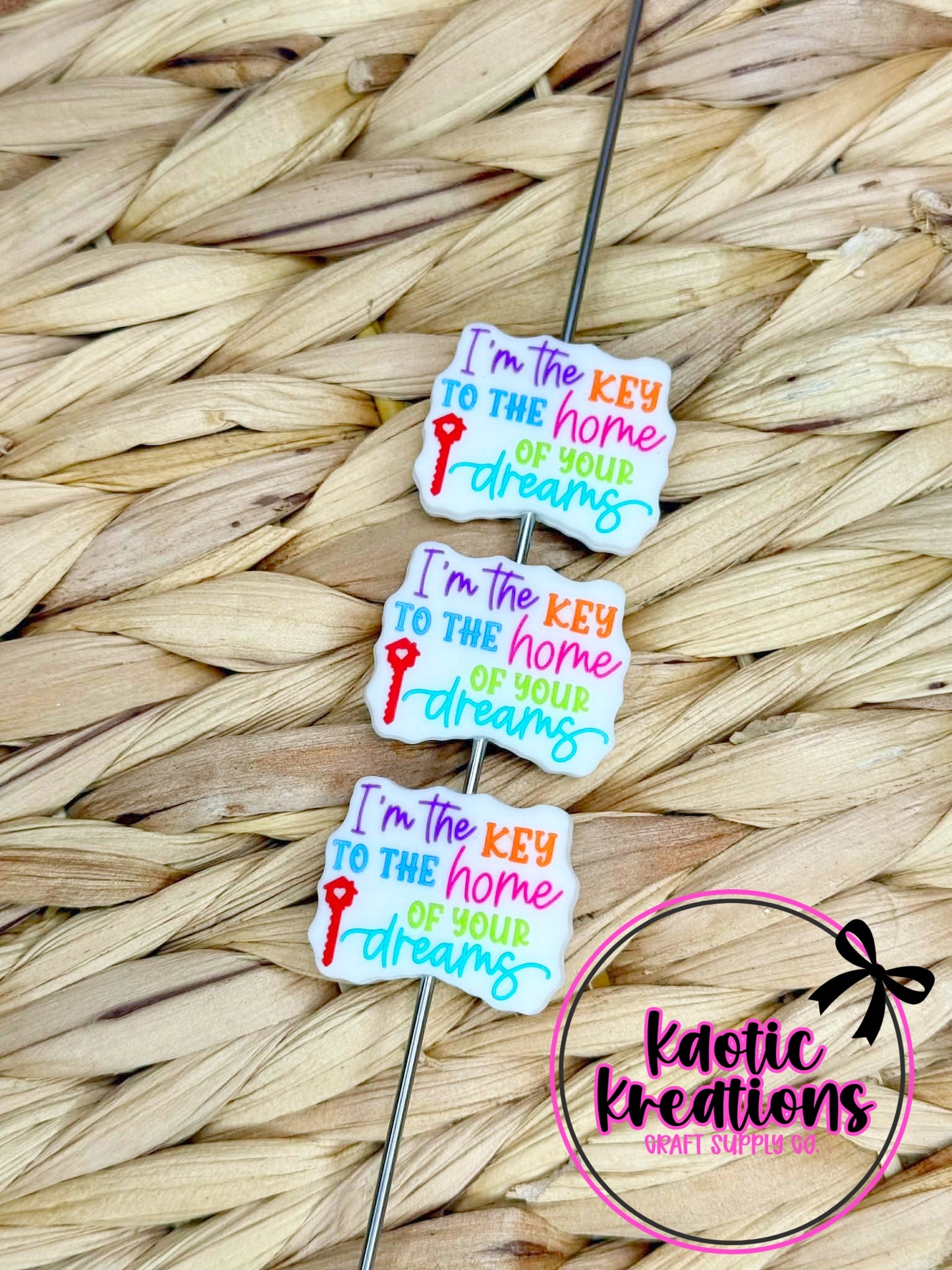 I'M THE KEY SILICONE FOCAL D452 (1ct)