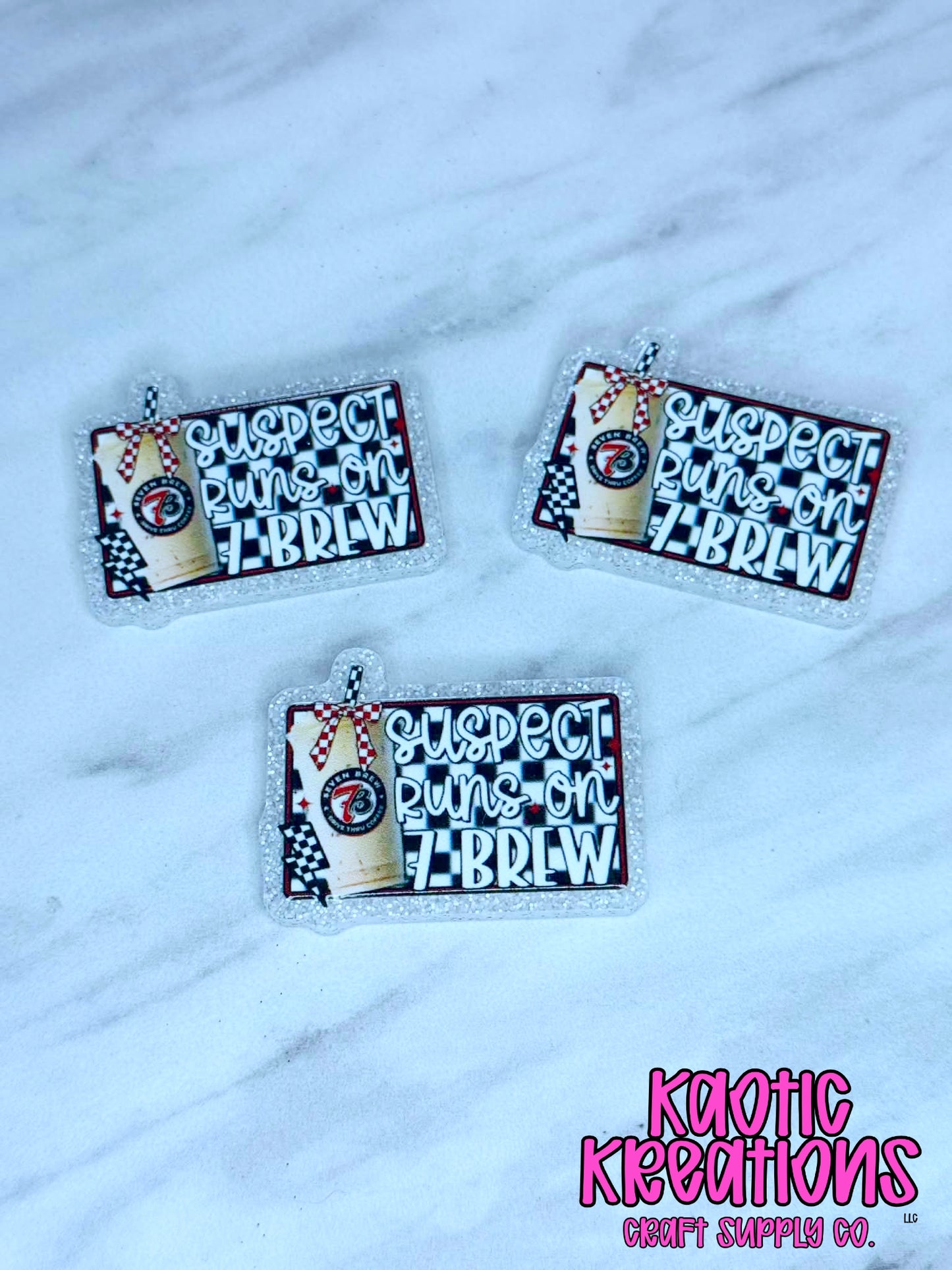 *CUSTOM* FLATBACK ACRYLIC 7 BREW F233 (1ct)