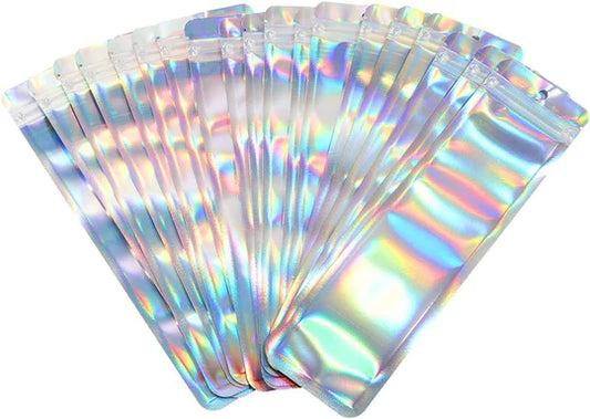 HOLOGRAPHIC PEN BAGS - PACK OF 10