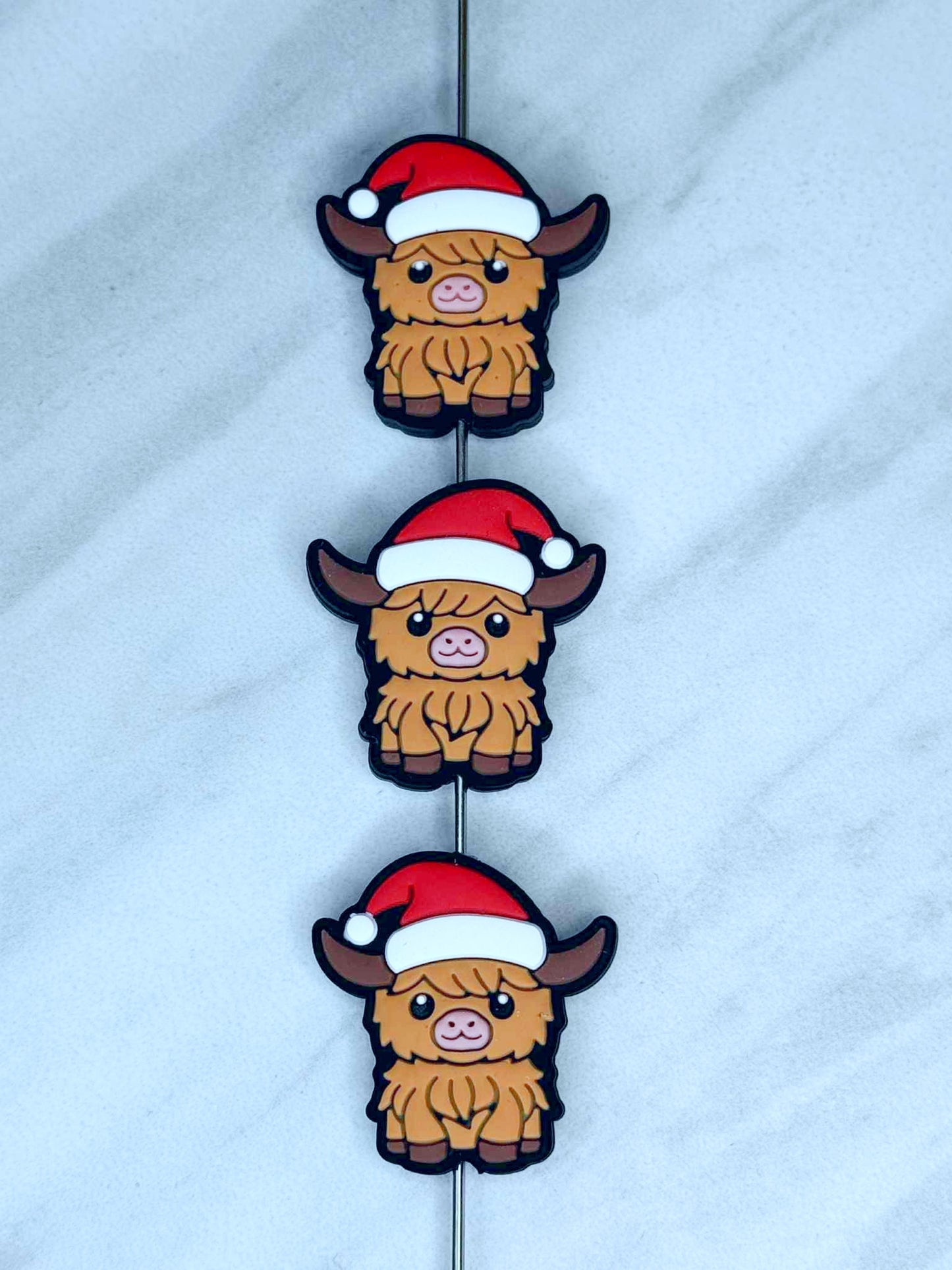 CHRISTMAS YAK SILICONE FOCAL D629 (1ct)