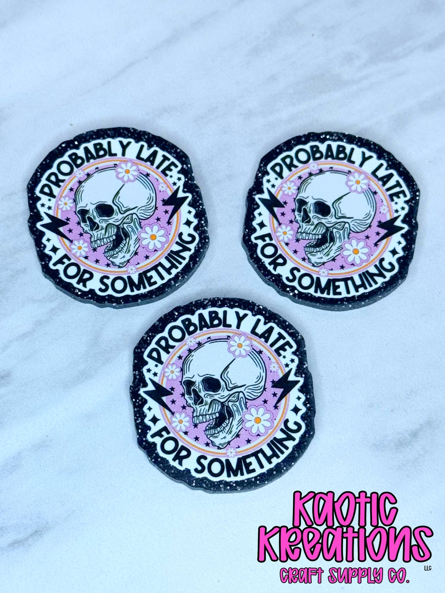 FLATBACK ACRYLIC PROBABLY LATE FOR SOMETHING F249 (1ct)