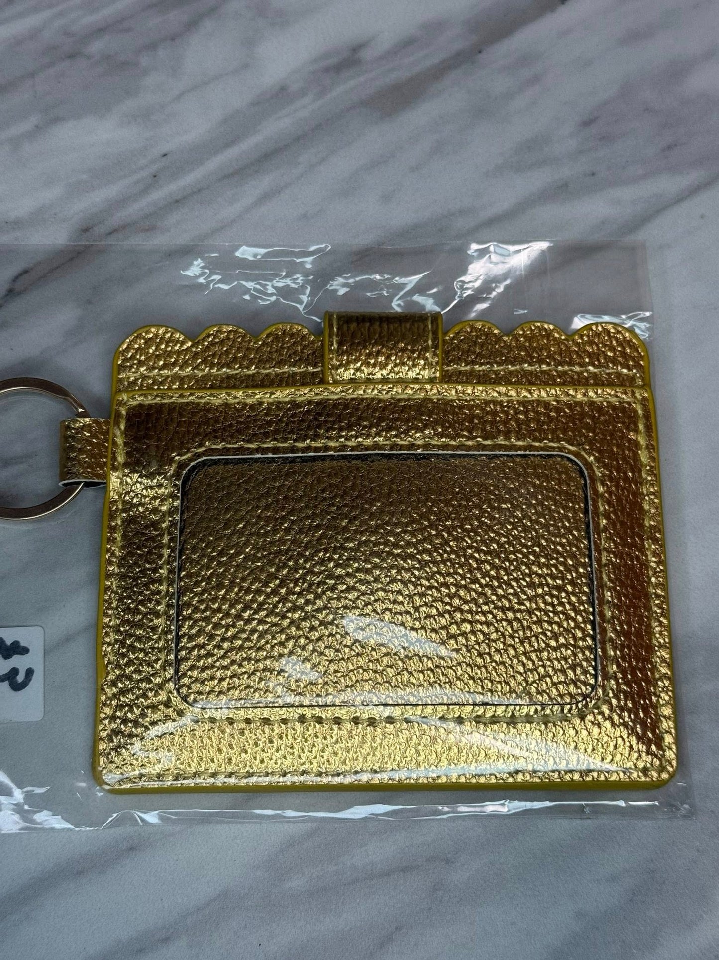 (SHOP DESTASH) GOLD ID WALLET (1ct)