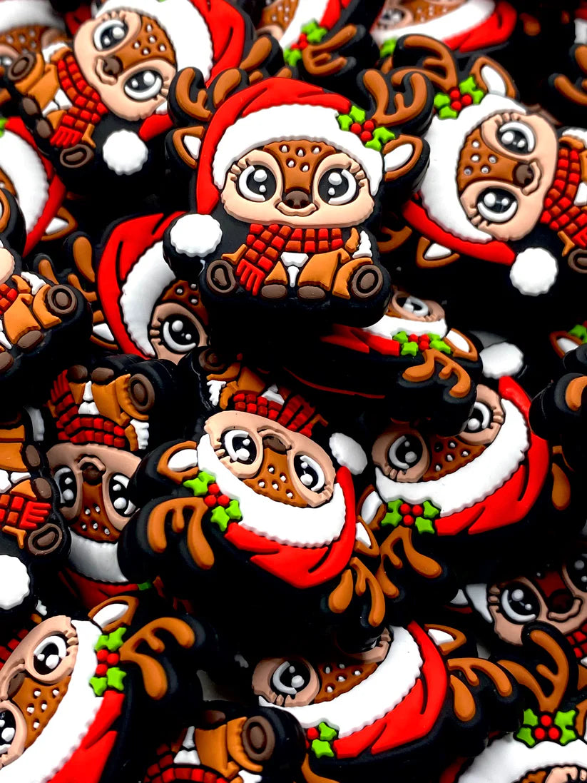 CUTE REINDEER SILICONE FOCAL D536 (1ct)
