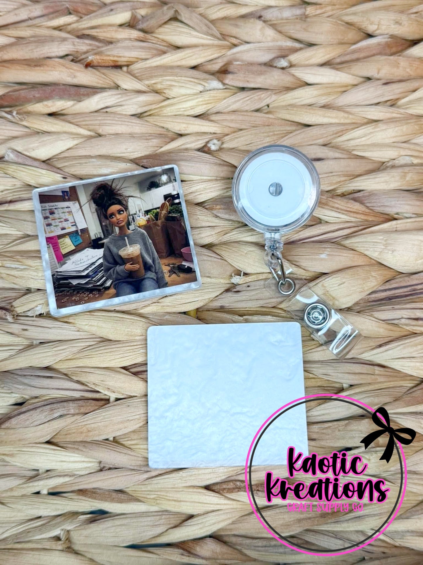 *CUSTOM* FLATBACK ACRYLIC UNHINGED BARBIE F363 (1ct)