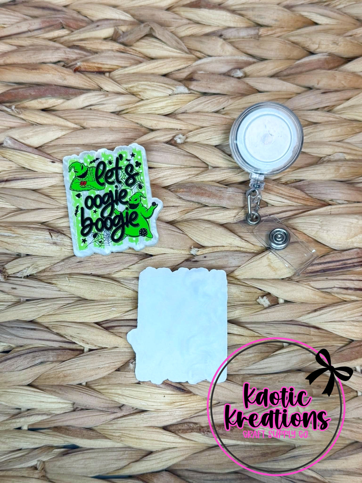 *CUSTOM* FLATBACK ACRYLIC LET'S OOGIE BOOGIE F365 (1ct)