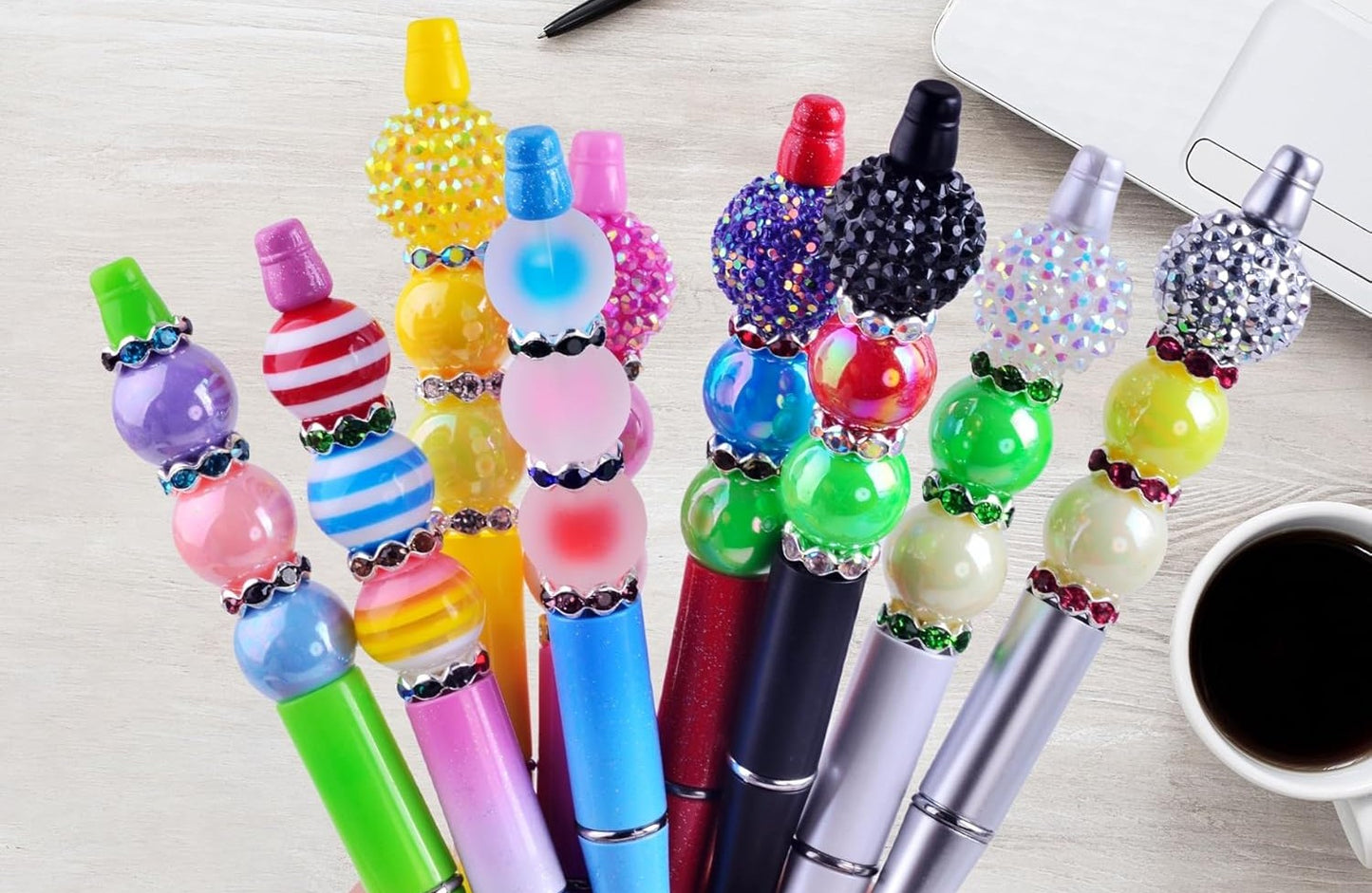 12MM WAVE RHINESTONE SPACERS (1ct)