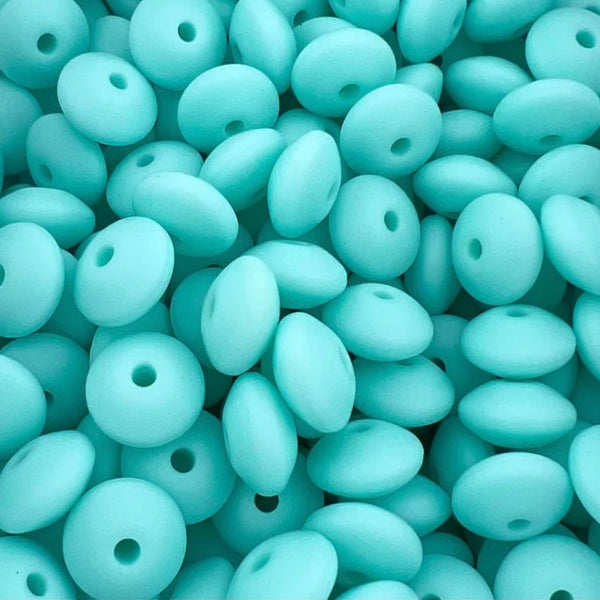 #82 12MM LENTIL SOFT CYAN (1ct)