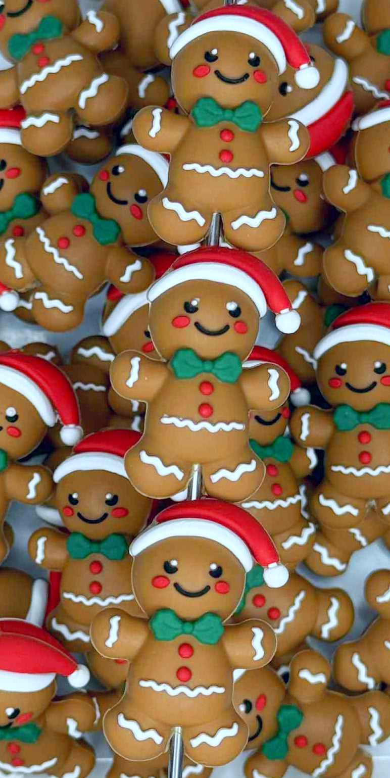 3D GINGERBREAD SILICONE FOCAL D46 (1ct)