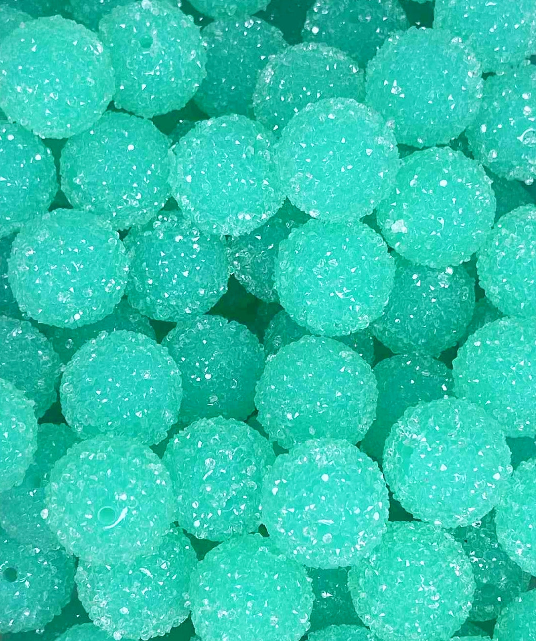 #6 20MM SUGAR ACRYLIC BEAD ARUBA (1ct)