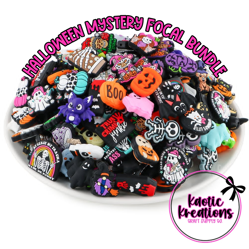 35pc HALLOWEEN MYSTERY FOCAL BUNDLE (1ct)