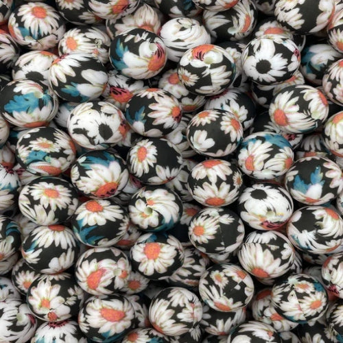 P81 WHITE DAISY 15MM PRINT (1ct)