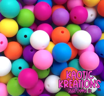 BRIGHT COLORFUL MIX 15MM SOLID (50ct)