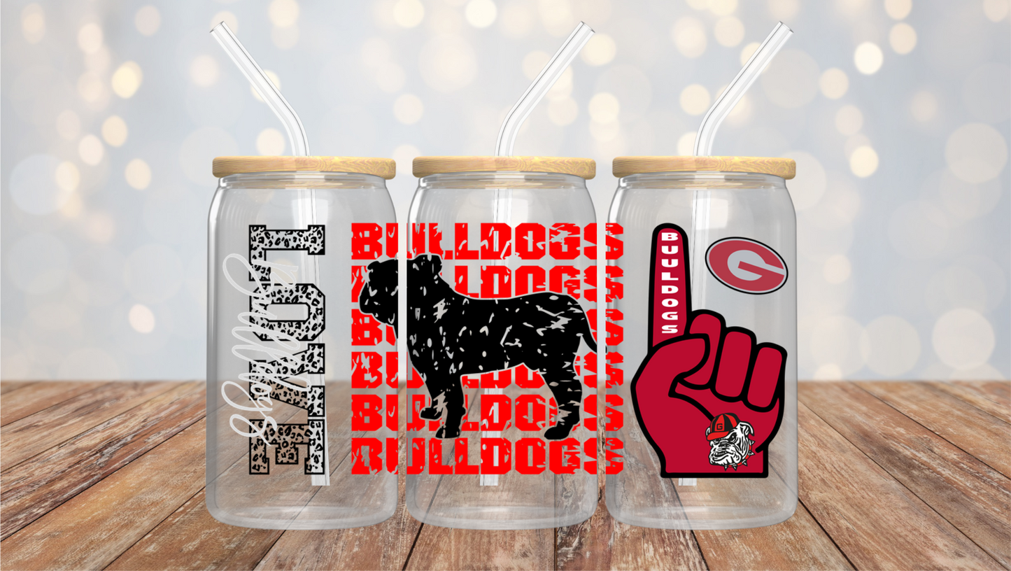 UV DTF 16OZ LIBBY WRAP BULLDOGS L-266 (1ct)