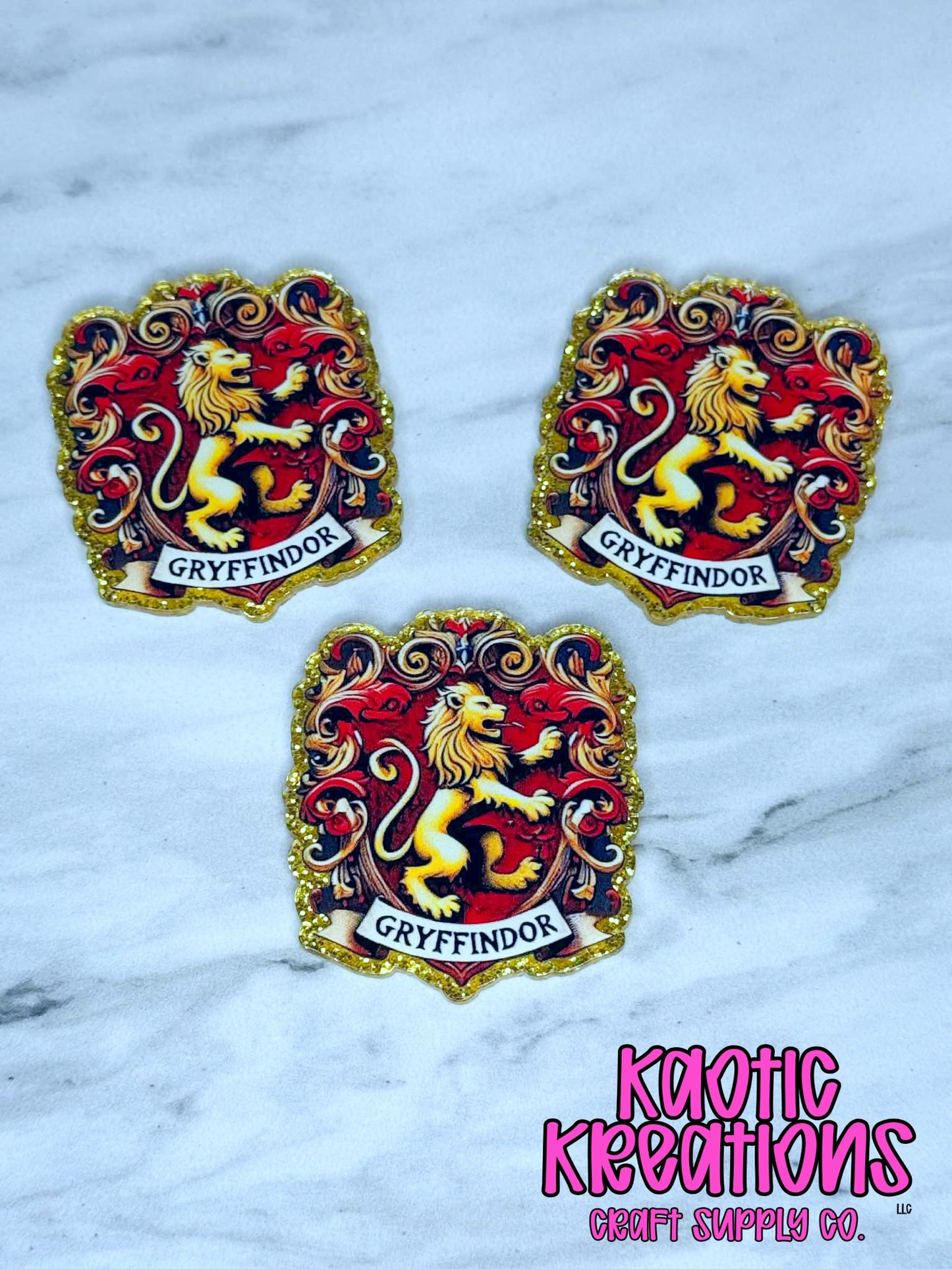 FLATBACK ACRYLIC GRYFFINDOR F665 (1ct)