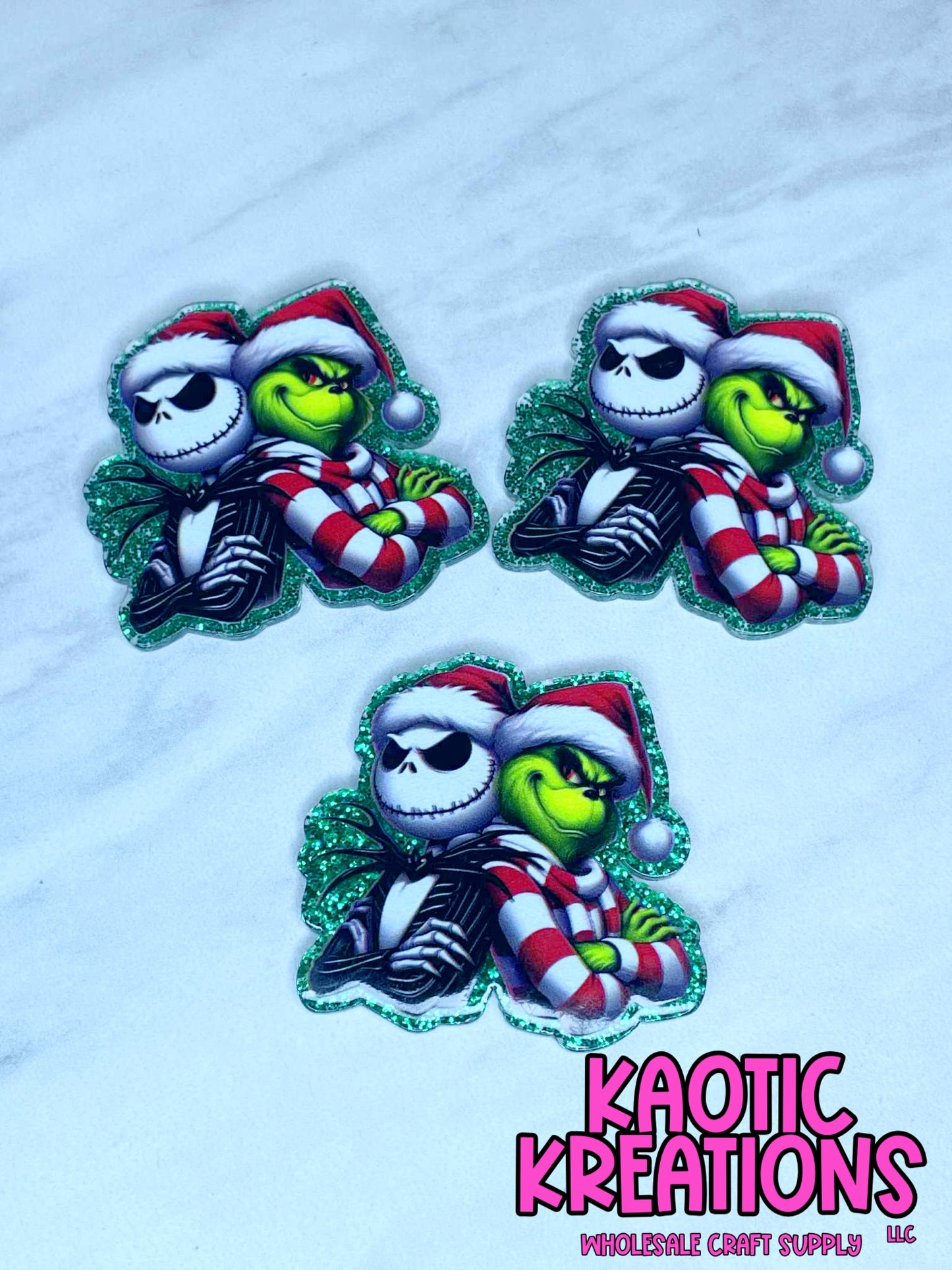 FLATBACK ACRYLIC GRINCH JACK F616 (1ct)