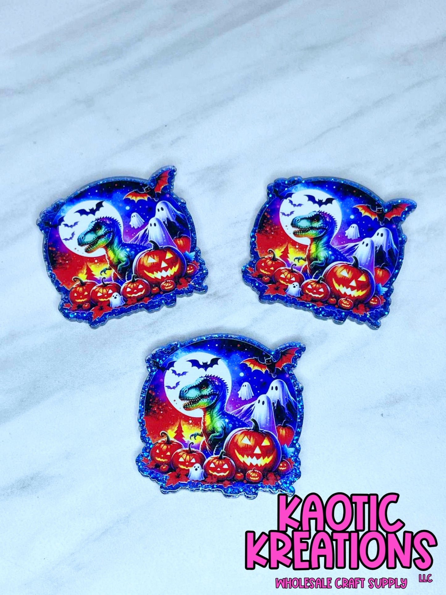 FLATBACK ACRYLIC SPOOKY F342 (1ct)