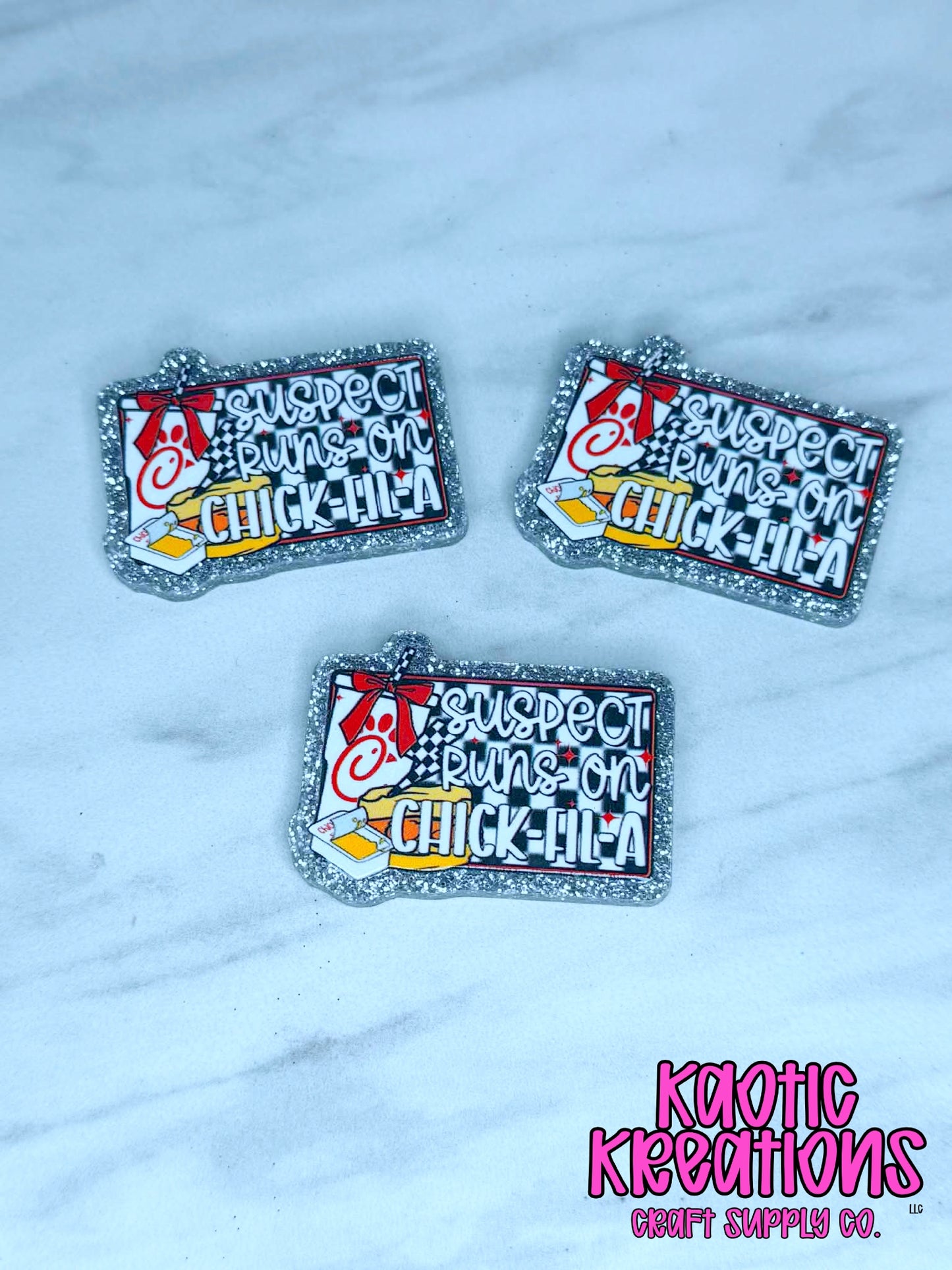 *CUSTOM* FLATBACK ACRYLIC CHICK-FIL-A F185 (1ct)