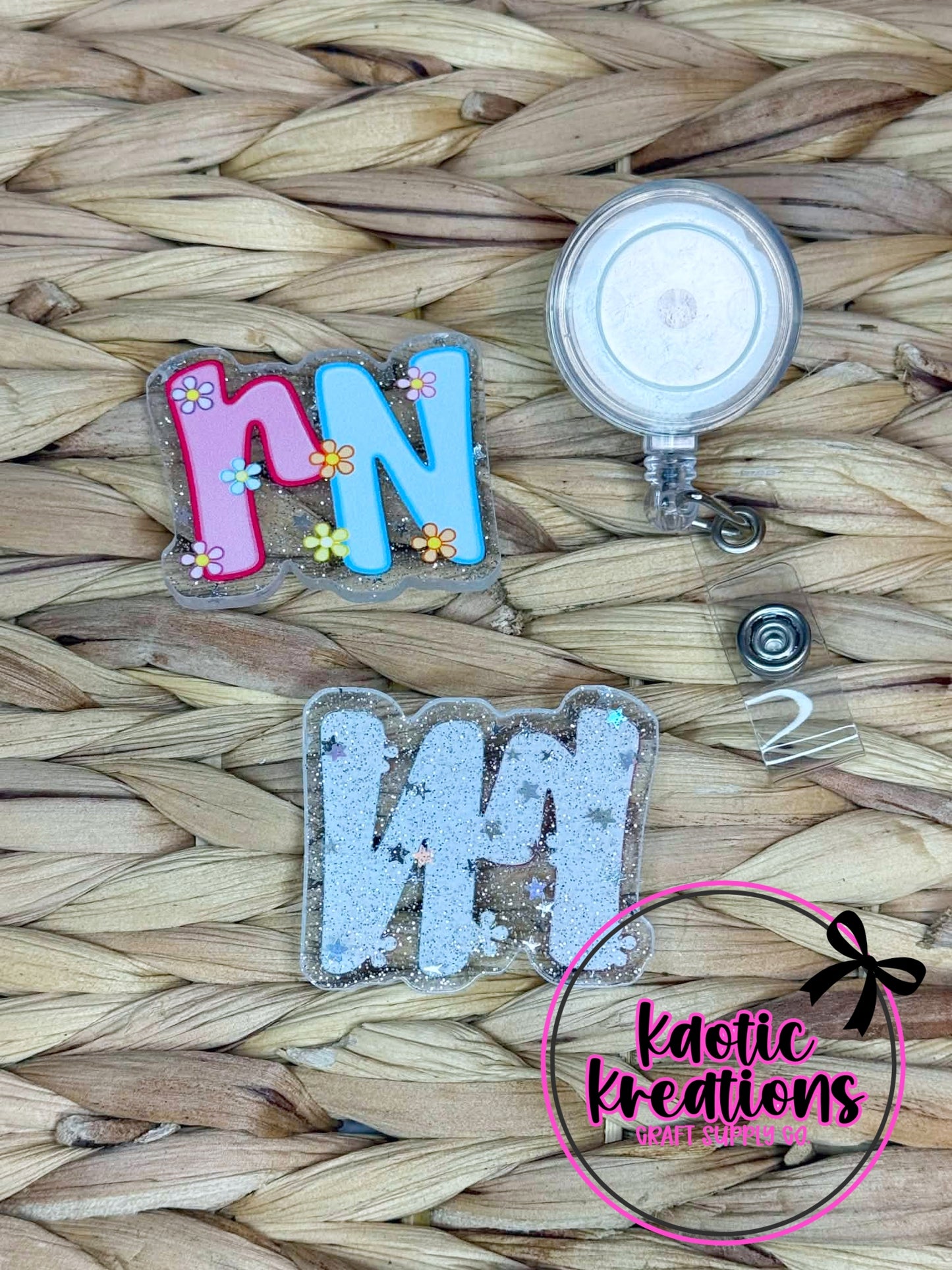 *CUSTOM* FLATBACK ACRYLIC 47mm X 41mm RN F22 (1ct)