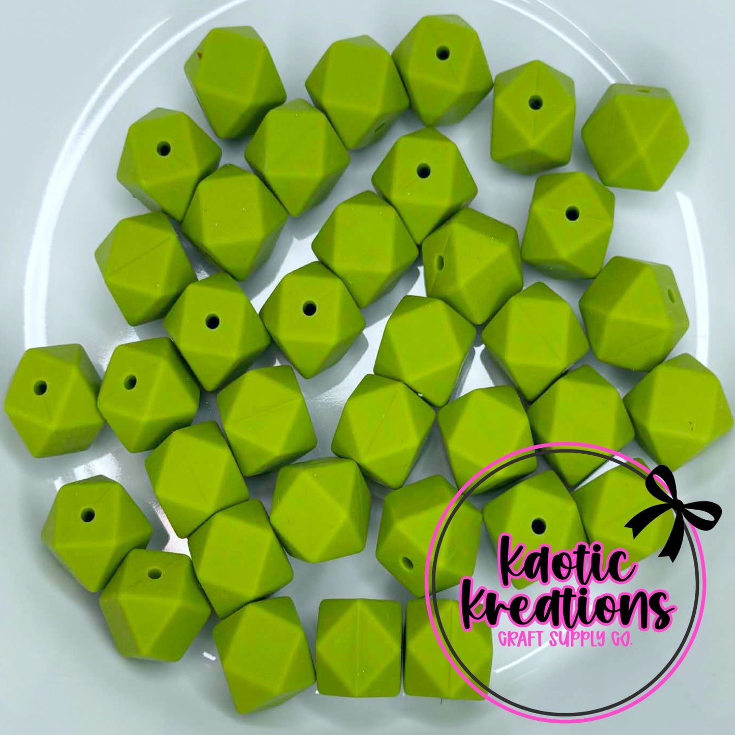 14MM HEXAGON OLIVE #23 (1ct)