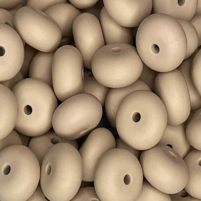14MM ABACUS BEAD GRANOLA #85