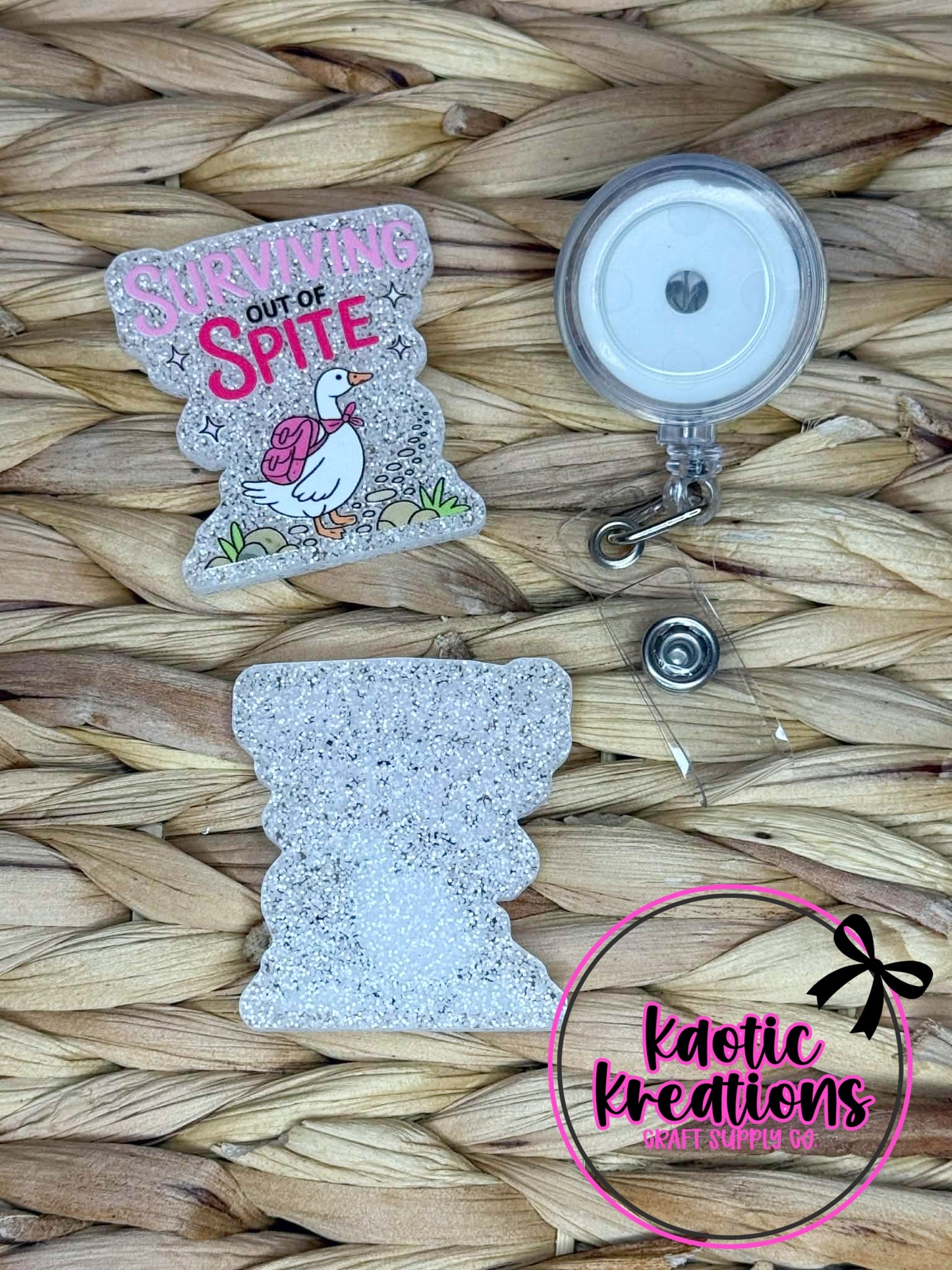 *CUSTOM* FLATBACK ACRYLIC SURVIVING OUT OF SPITE F44 (1ct)