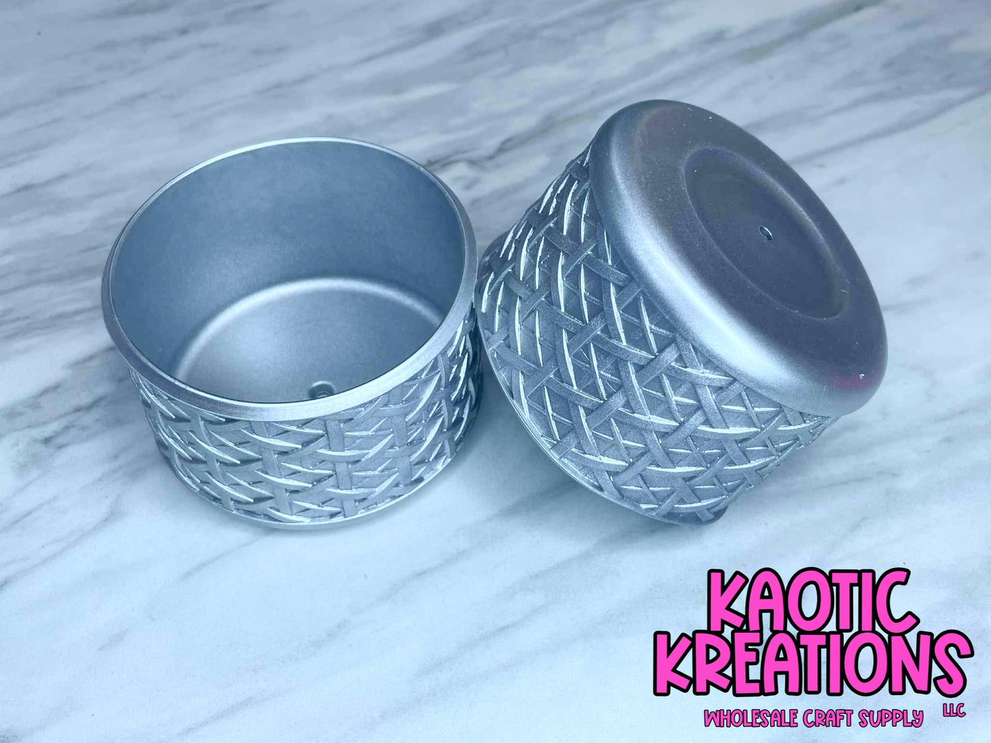 (DISCONTINUED) WOVEN STANLEY CUP BOOT - SILVER METALLIC (1ct)