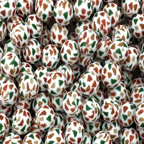 P59 CHRISTMAS TREES 15MM PRINT (1ct)