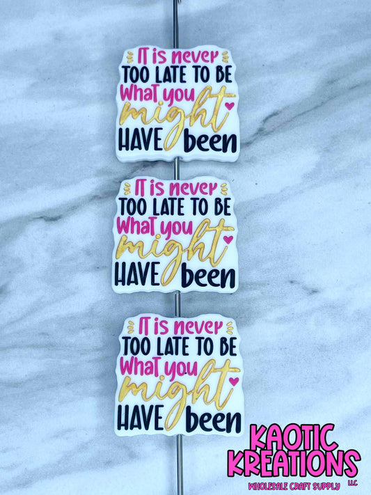 IT'S NEVER TOO LATE SILICONE FOCAL D410 (1ct)