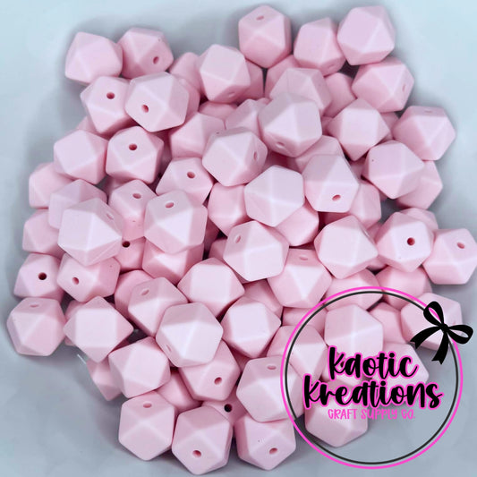 14MM HEXAGON PINK LEMONADE #87 (1ct)