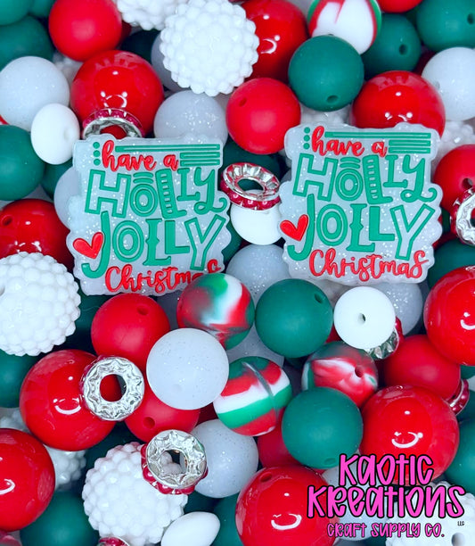 ACRYLIC SILICONE BEAD MIX #93 (24ct)