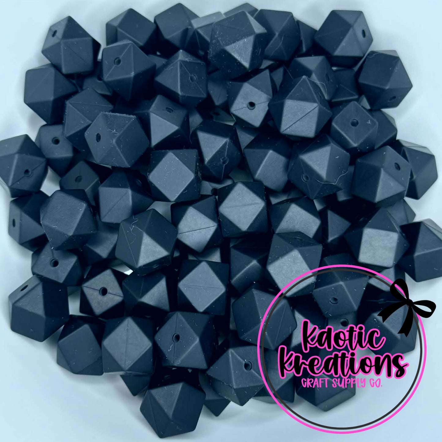 14MM HEXAGON BLACK #27 (1ct)