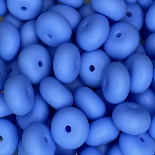 14MM ABACUS BEAD CORNFLOWER #15
