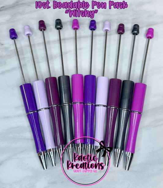 BEADABLE PEN PACK "WITCHY" #5 (10ct)